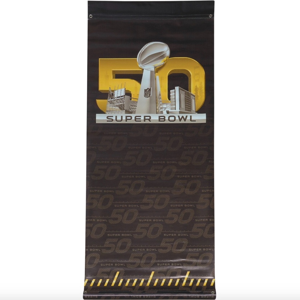 2016 Super Bowl 50 Stadium Banner